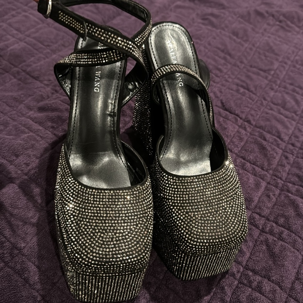 Azalea Wang Rhinestone Platforms - Picture 6 of 6